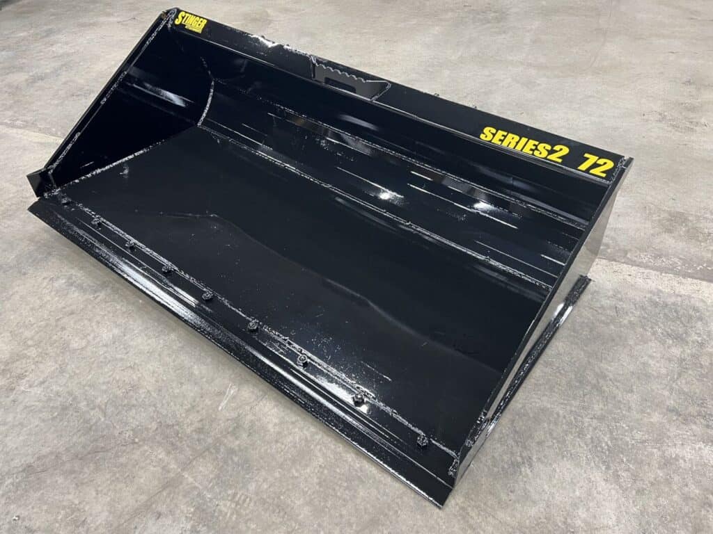 Stinger Attachments | MB2 Skid Steer Material Bucket Series 2