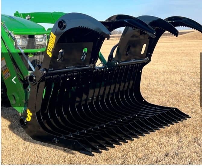 Stinger Attachments | CROG Compact Tractor Grapple