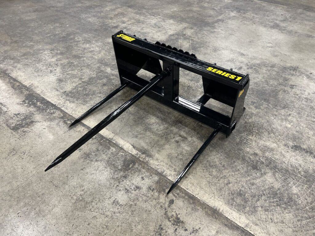 Stinger Attachments | BSS Skid Steer Bale Spear – Standard