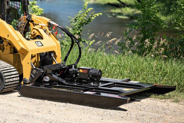 Brush Wolf | Open Front Standard-Duty Skid Steer Brush Cutter