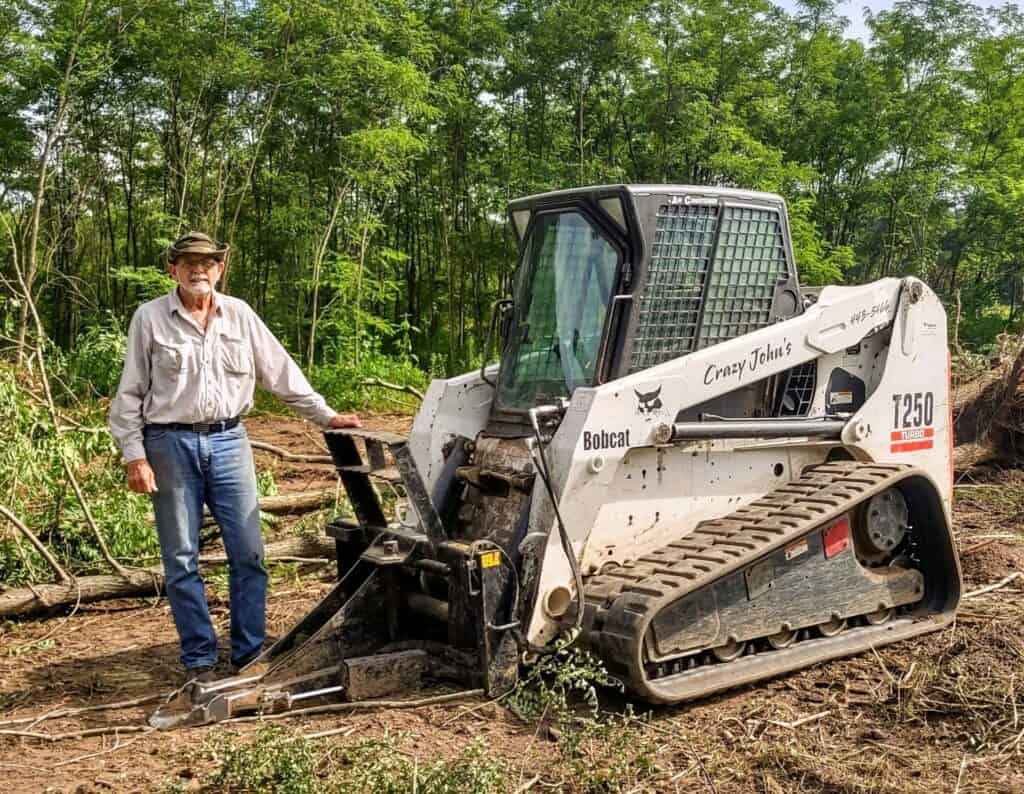 Stinger Attachments | STP Tractor and Skid Steer Tree Puller Attachment