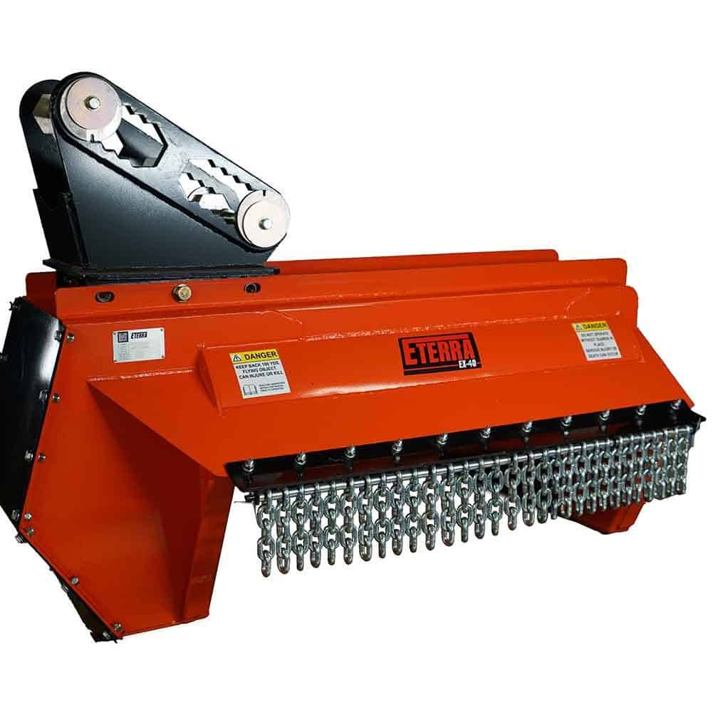 Eterra Attachments | EX-40 Excavator Flail Mower