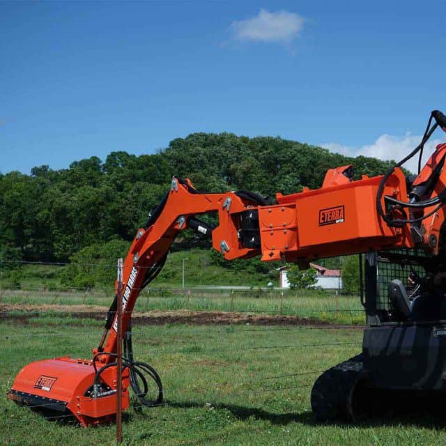 Eterra Attachments | Raptor Skid Steer Boom Arm Mower