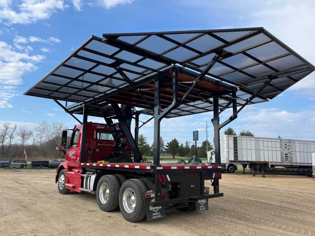 ECHO | SS Drone Skid Semi Tractor Removable Platform