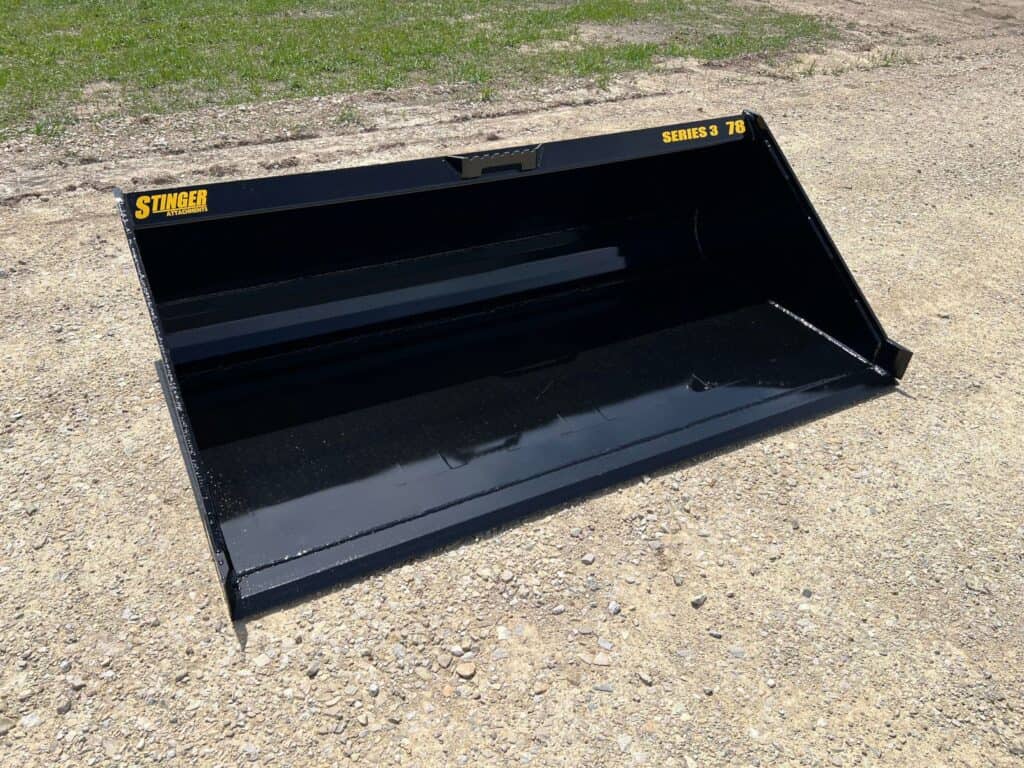 Stinger Attachments | MB3 Skid Steer Material Bucket Series 3