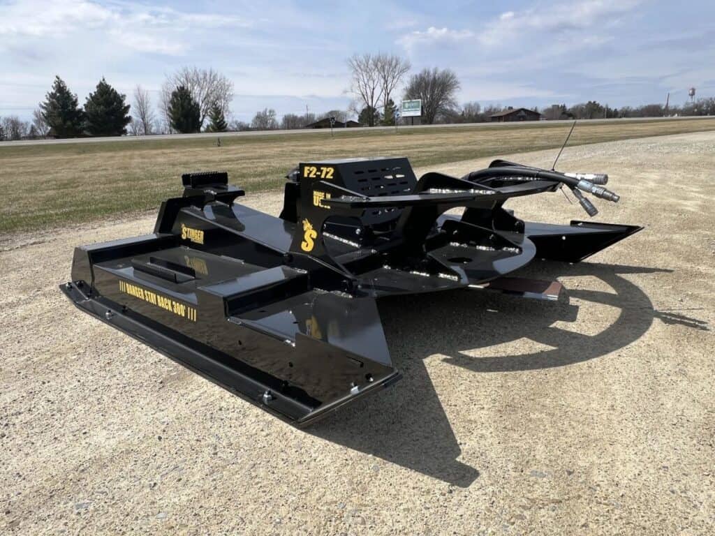 Stinger Attachments | Twister F-2 Skid Steer Brush Cutter
