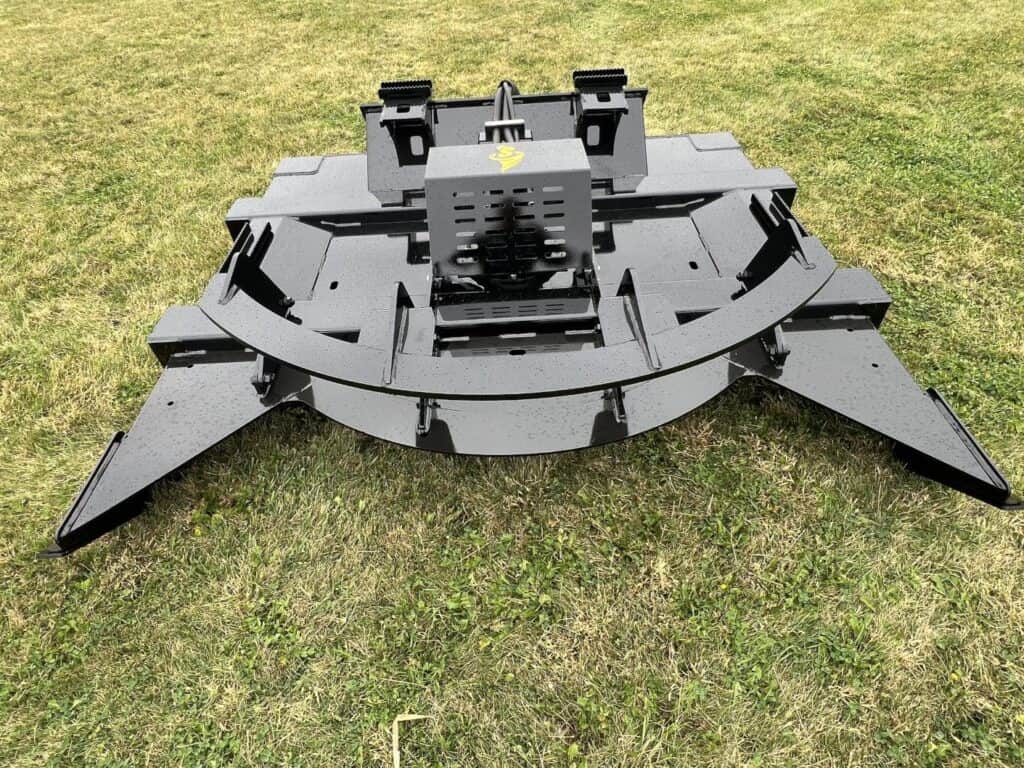 Stinger Twister F3 skid steer brush cutter top front product view