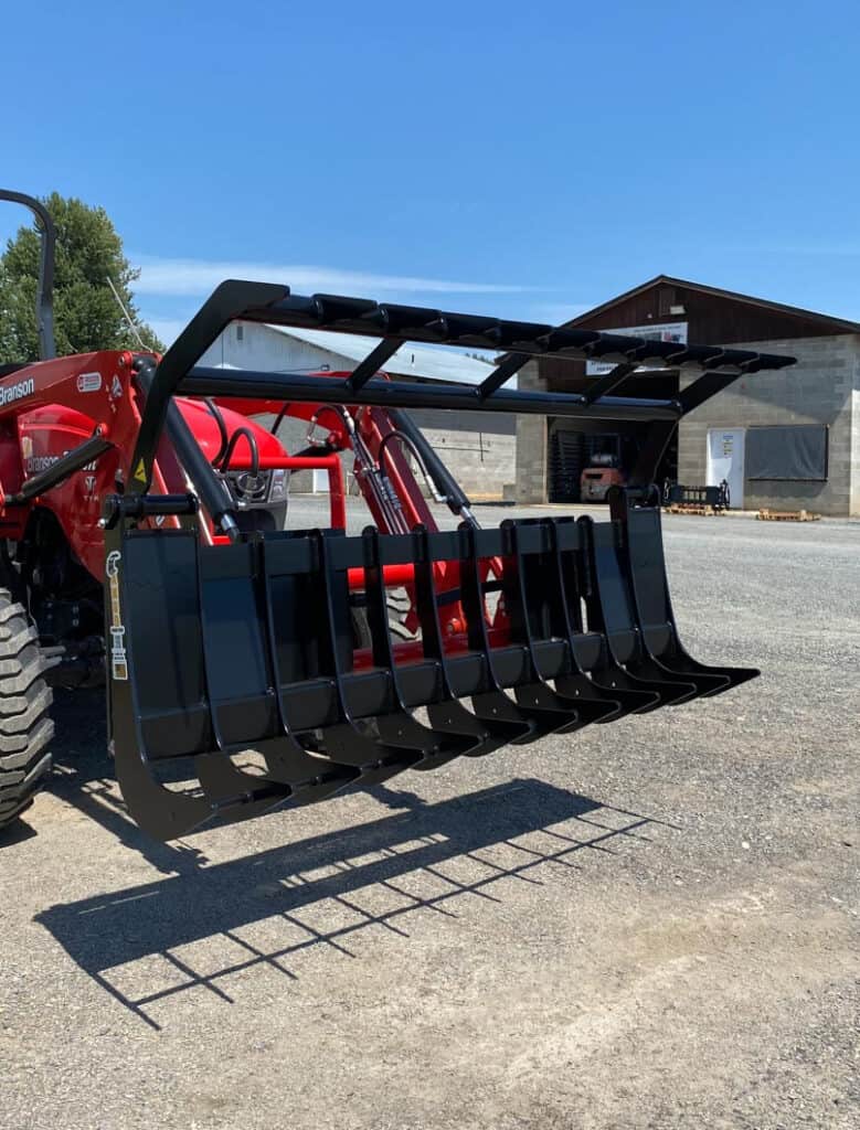 ANBO Attachments | GR45 Tractor and Skid Steer Grapple