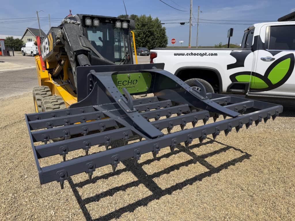 ECHO | DR Skid Steer Drag Rake