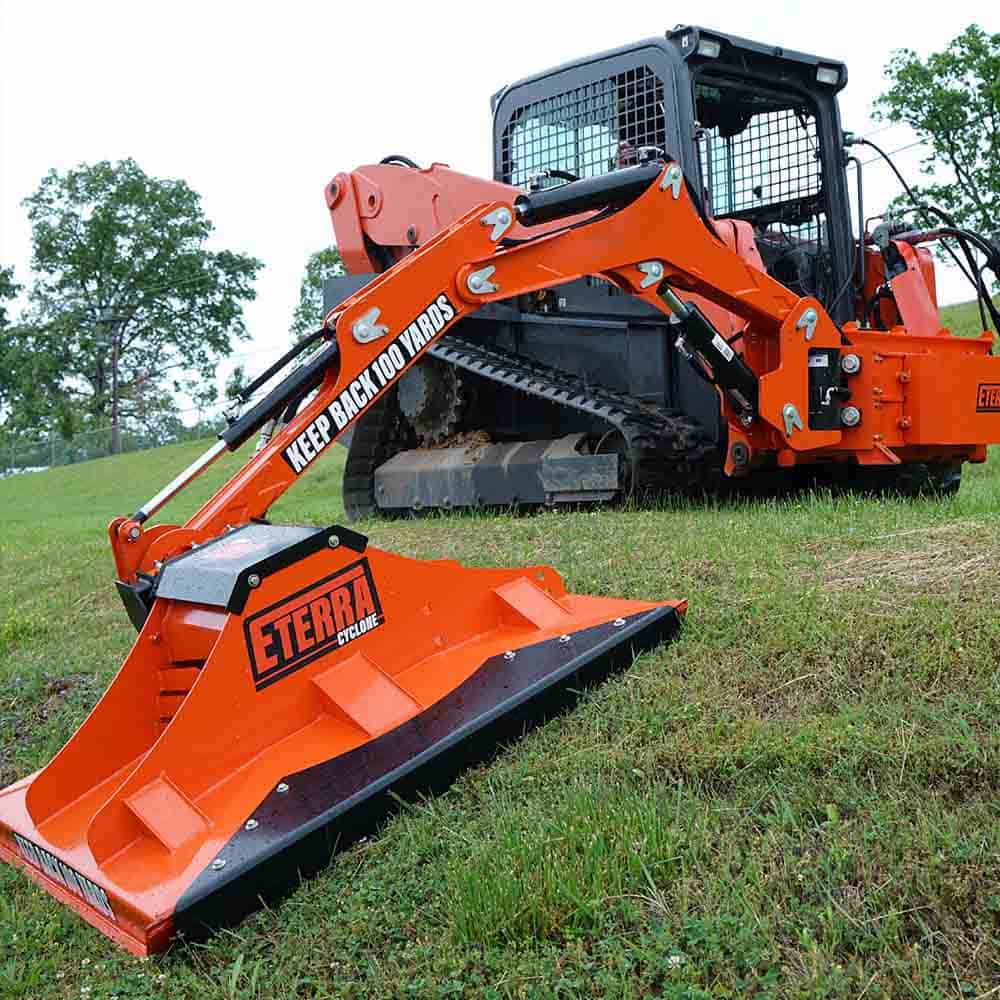 Eterra Attachments | Cyclone 48″ Boom Mounted Rotary Cutter