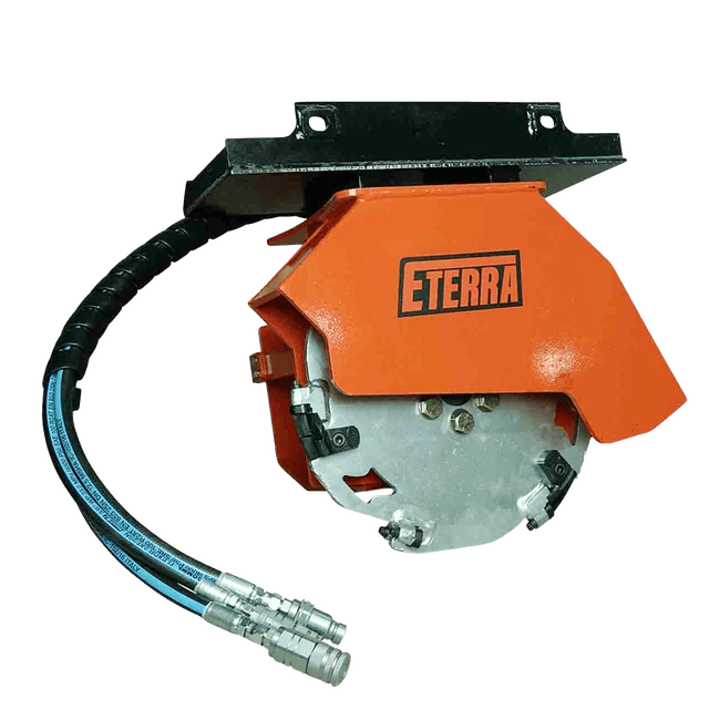 Eterra Attachments | Vortex Mini Skid Steer Stump Grinder