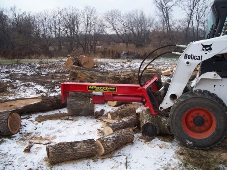 TM Manufacturing | Warrior Skid Steer Log Splitter