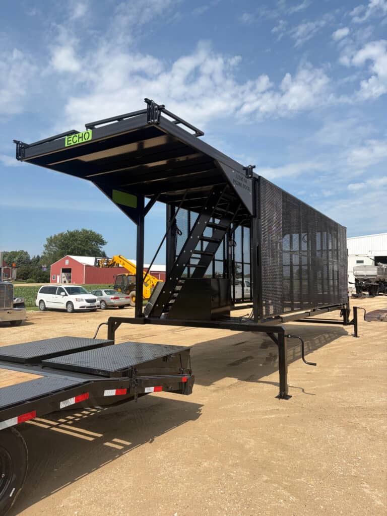 ECHO | SS Drone Dock Removable Trailer Platform