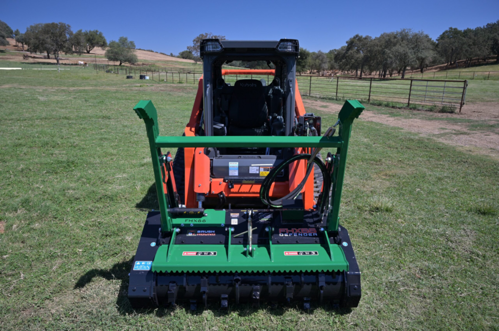 BrushHound | FHX66 Defender Skid Steer Forestry Mulcher