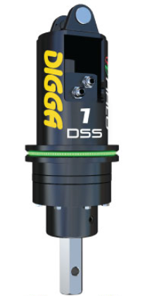 Digga 1DSS mini skid steer auger drive with HALO alignment system