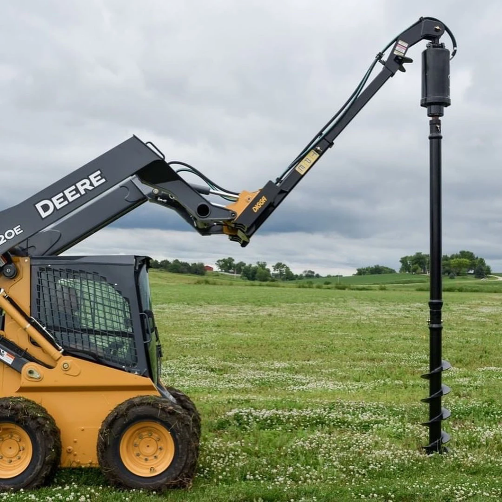 Digga | Telescopic DSS Skid Steer Auger Drive