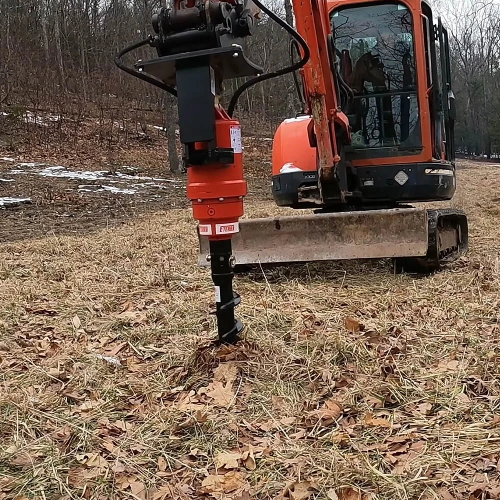 Eterra Attachments | Excavator Auger Drive