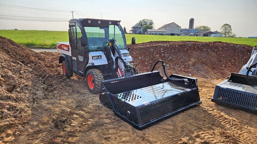 Ideal Rockaway | Skid Steer Landscape Rake