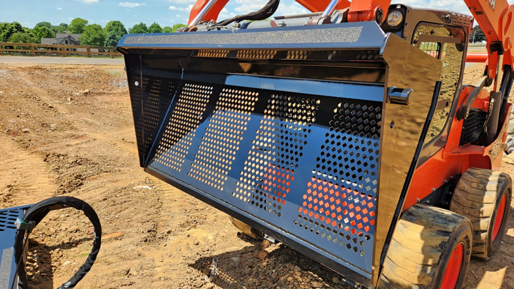 Ideal Rockaway | Skid Steer Screening Bucket