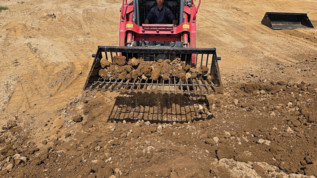 Ideal Rockaway | Skid Steer Skeleton Bucket