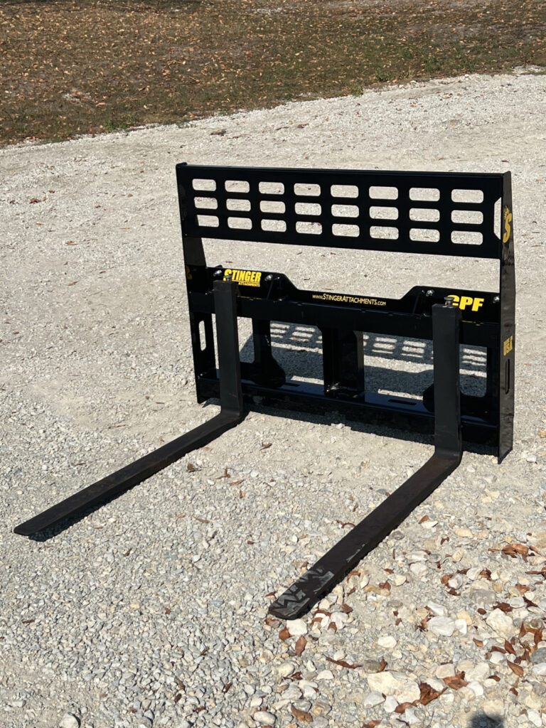 Stinger Attachments | CPF Mini Skid Steer Compact Pallet Fork