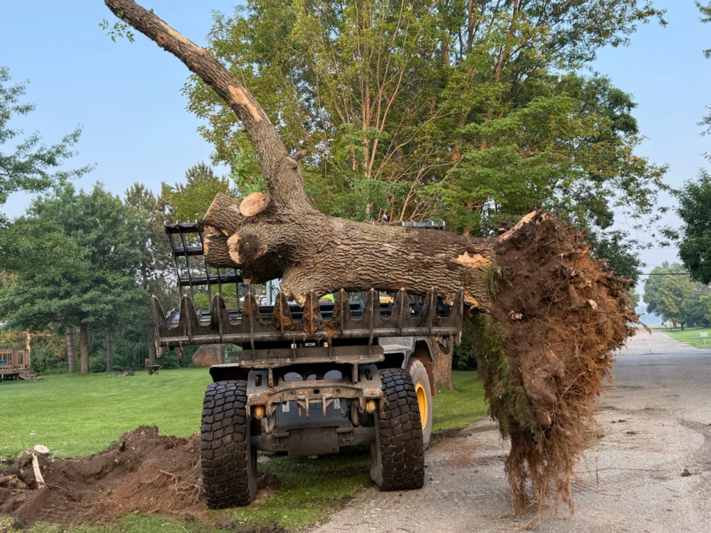 Stinger Attachments | Severe Duty Wheel Loader Clam Grapple