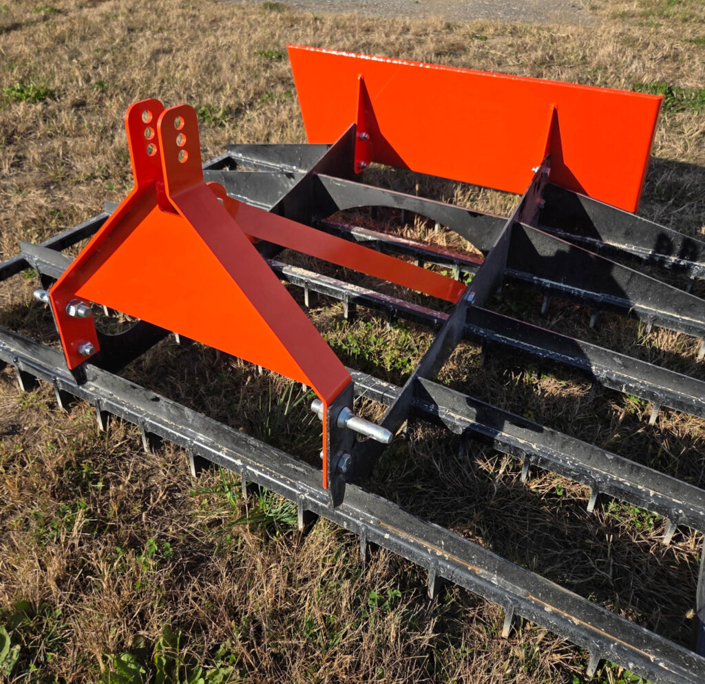 SWAT Metalworks Compact Land Rake showing Orange option
