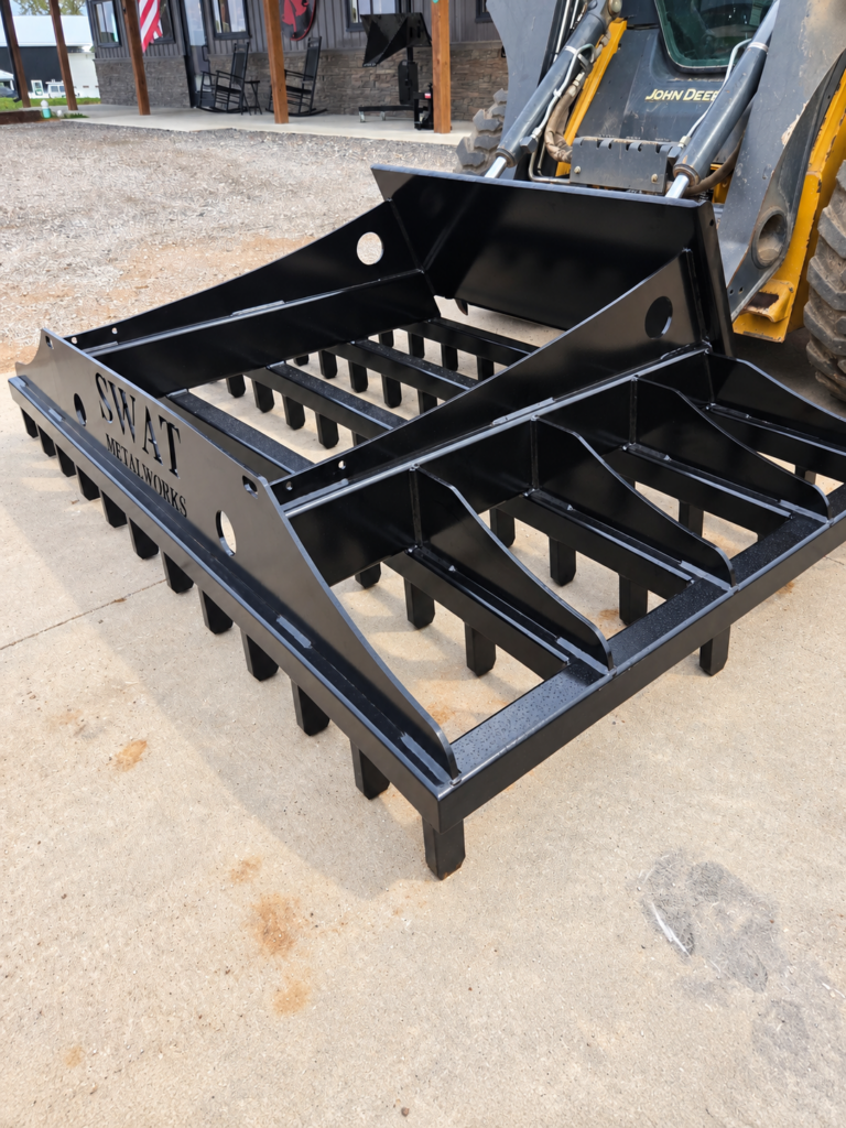 SWAT Metal Works | Skid Steer Land Rake