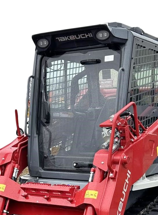 SHIELDS | Takeuchi TL10V2, TL12R2 & TL12V2 Polycarbonate Skid Steer Windshield