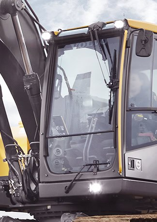 SHIELDS | Volvo EC Polycarbonate Excavator Windshield