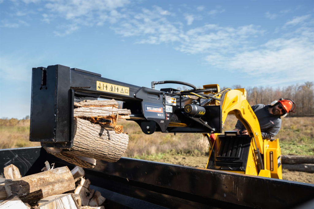 Wallenstein | WX210B Mini Skid Steer Log Splitter