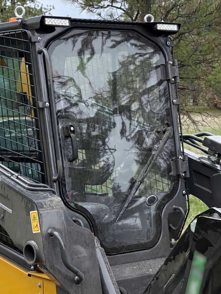 SHIELDS | XCMG Polycarbonate Skid Steer Windshield